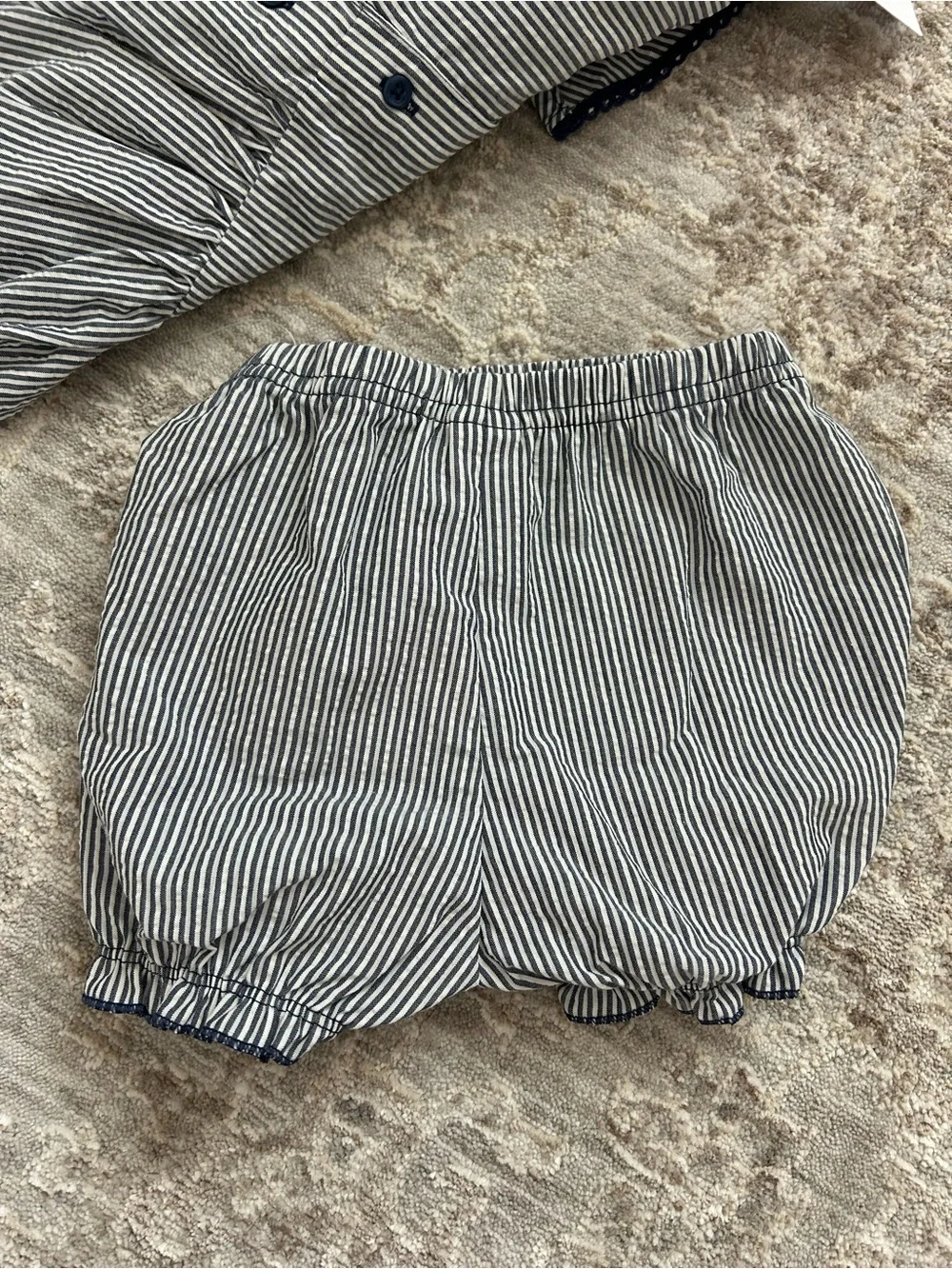 NWT Carter's Striped Dress & Bloomers Set